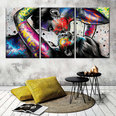 Impression sur toile Urban Couple