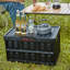 Collapsible Plastic Storage Bin Set
