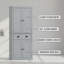 72.5" Freestanding Kitchen Cabinet Food Pantry Storage | Gift Idea
