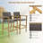 Earlton Acacia Outdoor 29'' Bar Stool