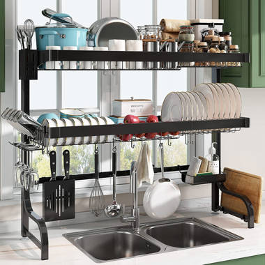 Umber Rea Stainless Steel 2 Tier Dish Rack