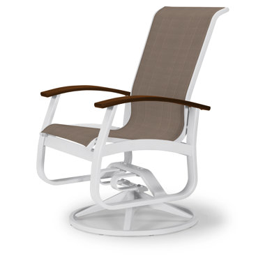 Chaise de patio pivotante Askar