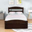Lit plateforme simple en bois avec tiroir-695576600