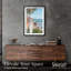 «Seaglass Row I Shadowbox Print Travel Art Prints» par Notoriart, cadre noir, 25 x 37-116883295-116883289