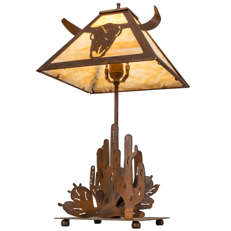 Rustic Lodge Table Lamp
