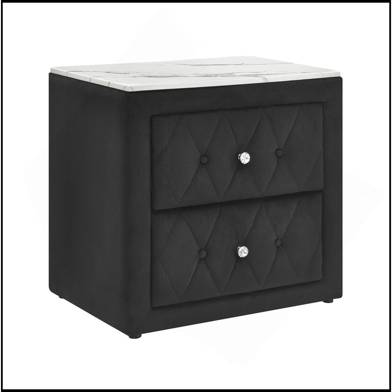 Mobilier de chambre à coucher 1pc, Noir
