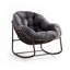 Fauteuil Papasan berçant surdimensionné pour patio-1856238037