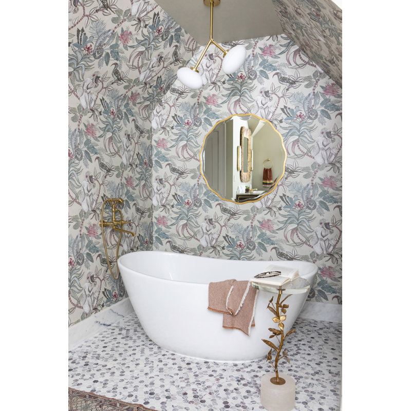 Marquis 70'' L Soaking Bathtub, Polished White