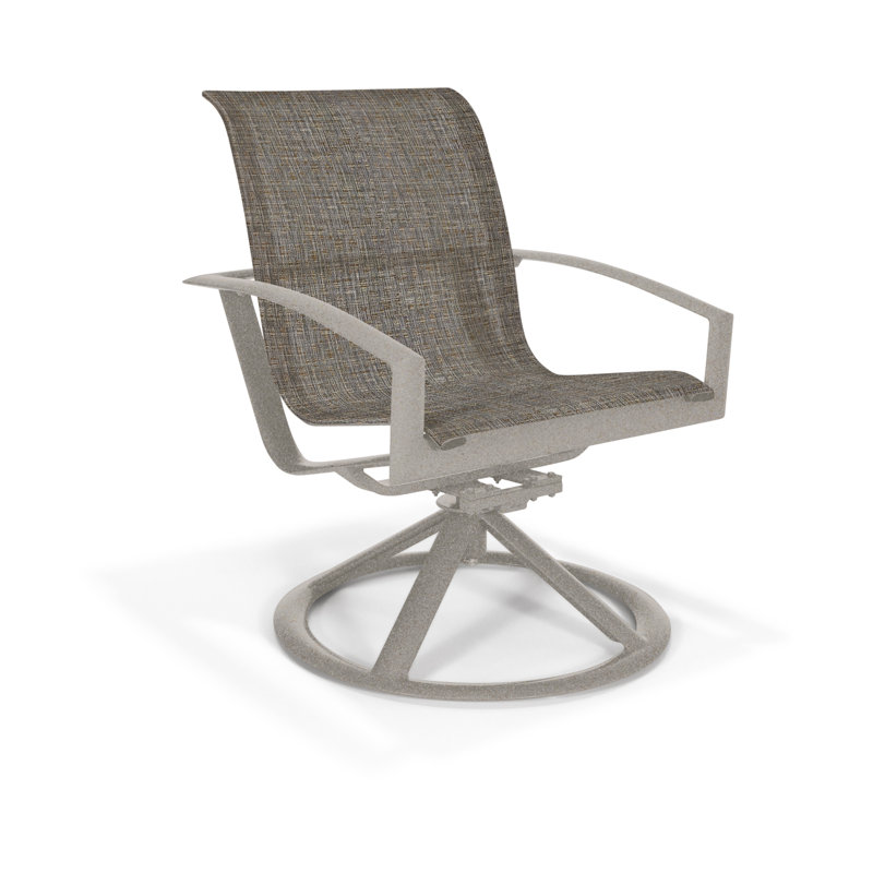 Chaise berçante pivotante à haut dossier Icon