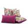 Amaryllis Geometric Square Scatter Cushion Cushion With Filling