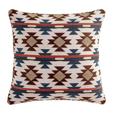 Taie décorative style occidental Tasha Polizzi 27 x 27 pouces