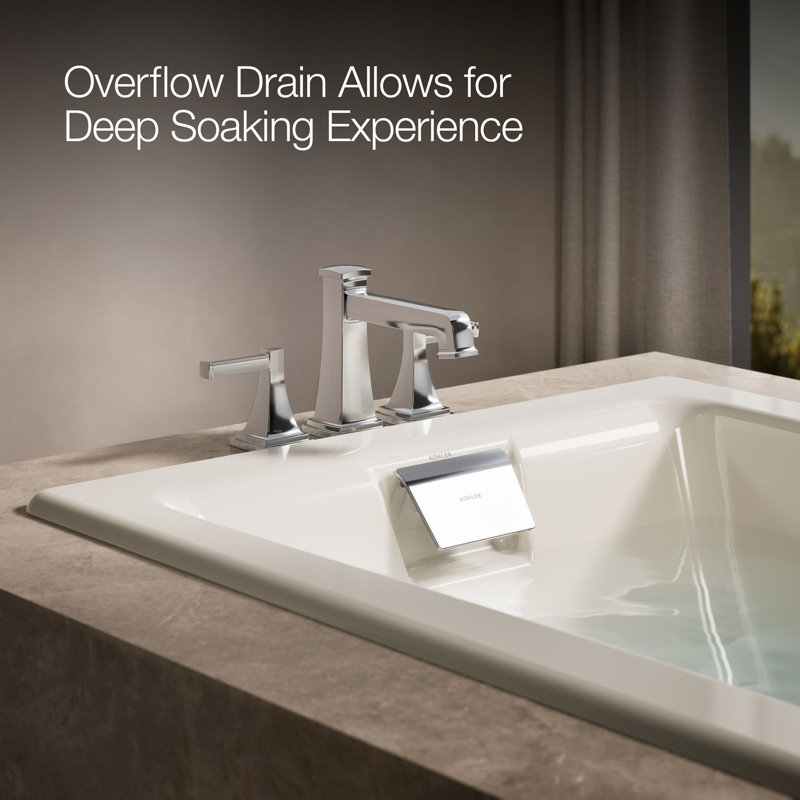 Tea-for-Two® 72-in Heated Bubblemassage Air Bath, Biscuit