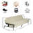 Modern Futon Sofa Bed, 3-position Adjustable Backrest, Metal Frame,capacity 500 Lbs, Convertible Daybed For Living Guest Studio Apartment，beige-1709867375
