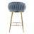 Celie 26" Velvet Upholstered Bar Stools-1473279911