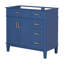 Base de meuble-lavabo simple 35,4 po seulement