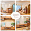 Meuble télé Modern Burlywood-1993983520