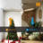 Auravista 52 In. Indoor Oak Blades Ceiling Fan Chrome Housing With LED Light Bulbs And Remote Control-108487575