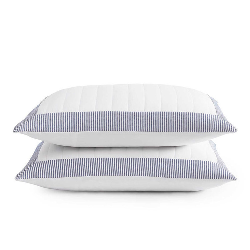 Tommy Hilfiger Hilfiger Resort Reversible Blue Quilt Set, Queen Quilt + 2 Standard Pillow Shams 