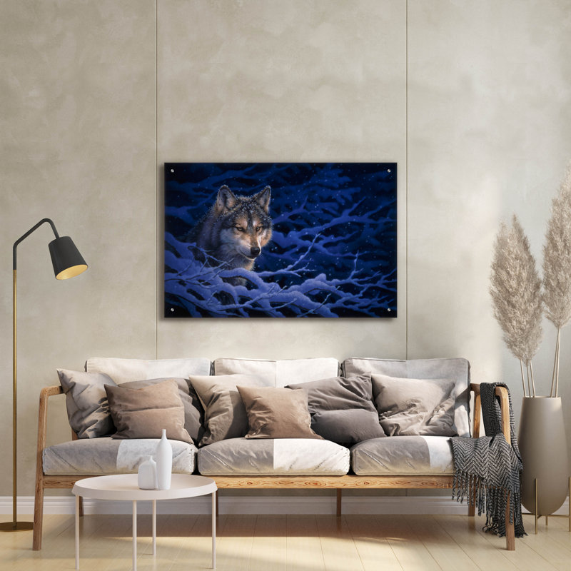 «Deep Blue» par Joh Naito, H 24 po x l 36 po x P 0,2 po