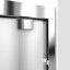 DreamLine Encore P 32 po x l 54 po x H 78 3/4 po Porte de douche semi-encadrée en chrome avec base de douche blanche-29346420-29346425-132254062