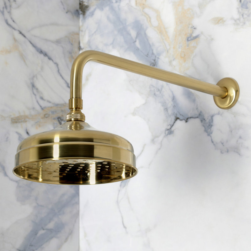 Robinet de douche Kingston à pression équilibrée à poignée simple Kingston Brass, Laiton brossé