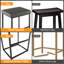 Narander Upholstered Counter Stool with Metal Frame-1071425462