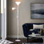 Padstow 175cm Indoor Uplighter Floor Lamp-1395653346