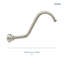 Waterhill Rainfall Spout and Flange Kit-414169961