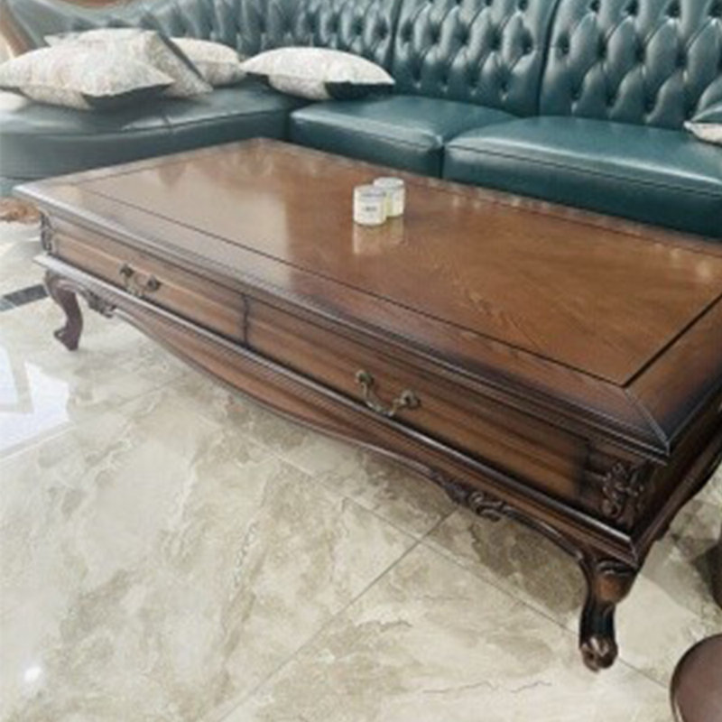 Durable circular coffee table
