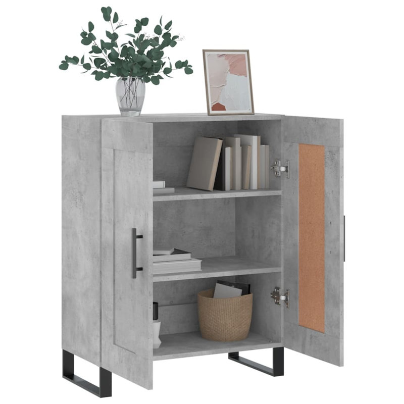 Metzly 69.5cm Sideboard, Concrete Grey