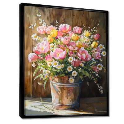 Chappel - Floral Canvas Art Print