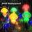 Natural Low Voltage Solar Powered Integrated LED Pathway Light
