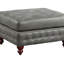 Meuble de salon 1pc avec repose-pieds capitonné