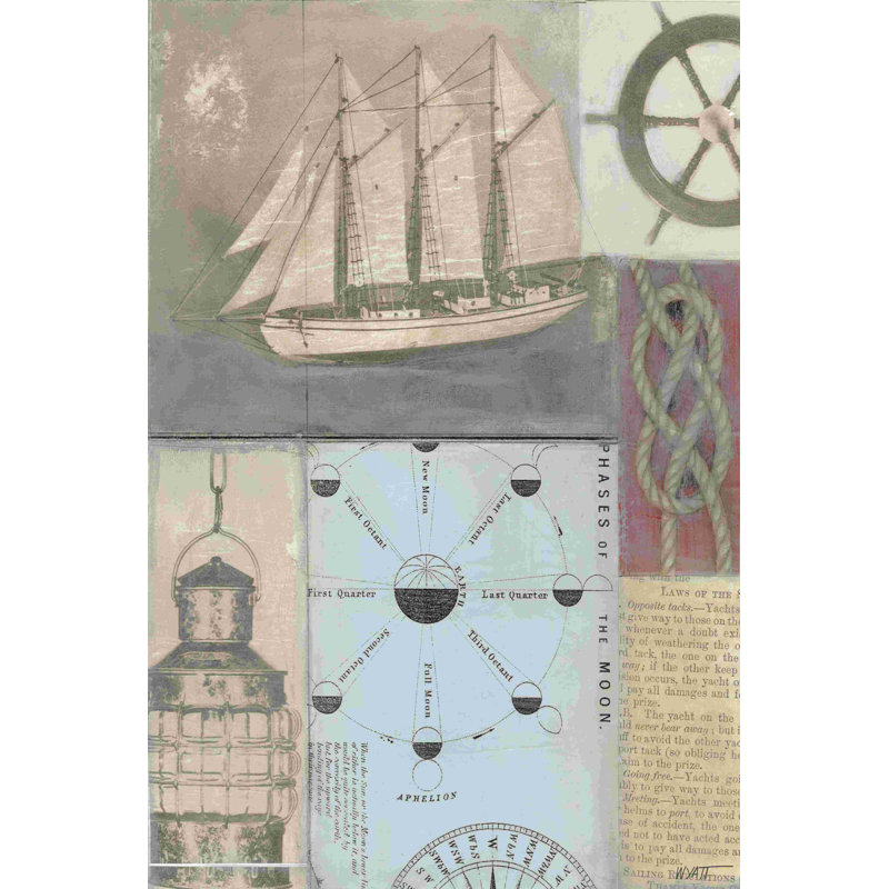 Sailors Journal I, H 18 po x l 12 po
