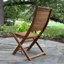 Chaise d'appoint d'extérieur Kinsler Eucalyptus-1868964227