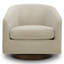 Fauteuil demi-tonneau pivotant Bennett (ensemble de 2)-1037113309