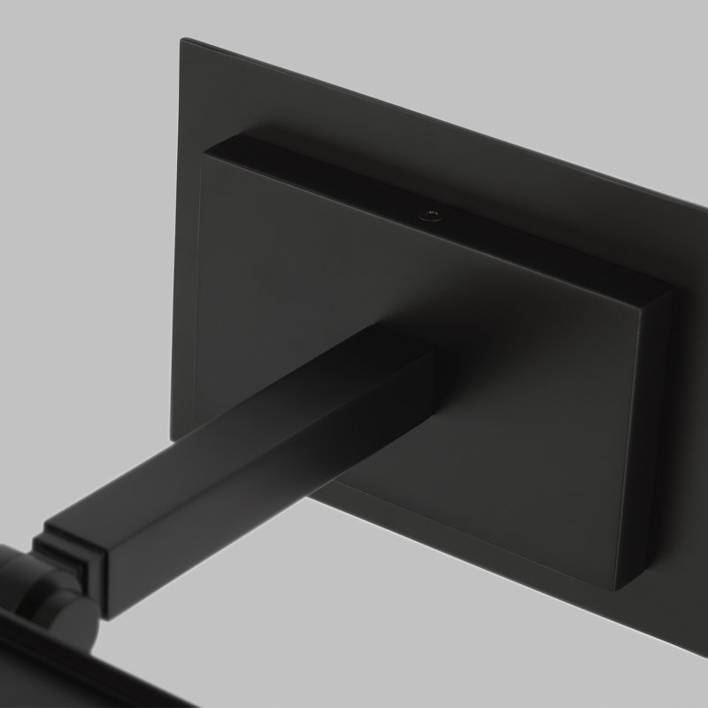 Bau Dimmable LED Wall Mounted Picture Light, Nightshade Black, 3" H x 30" W x 8" D
