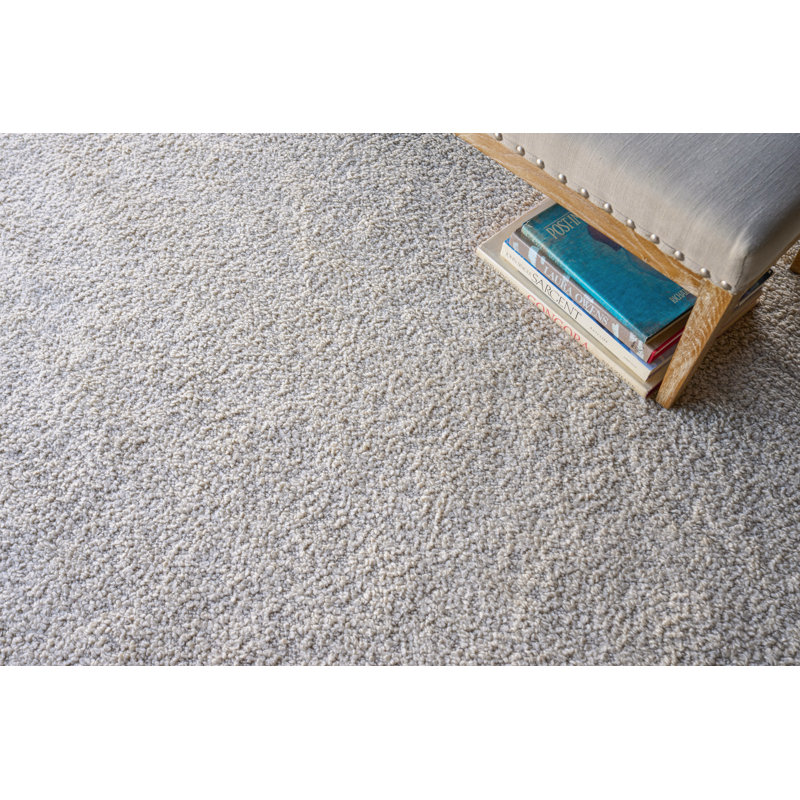 Morello Hand Made Area Rug in Ivory/Gray, Rectangle 14' x 18'