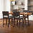 Counter Stool with Solid Wood Frame-91904563