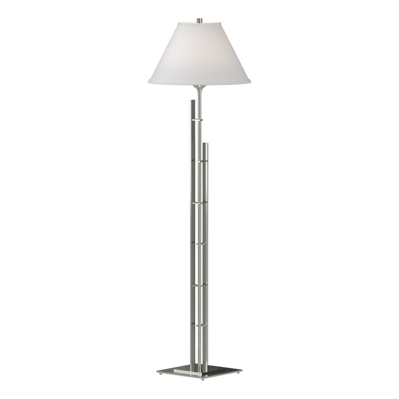 Metra 57.2" Floor Lamp, Natural Anna, Sterling