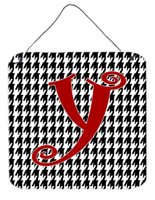 « houndstooth » par denny knight, impression sur plaque, Y