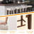24" Backless Saddle Counter Height Bar Stool, Set of 3-354238030