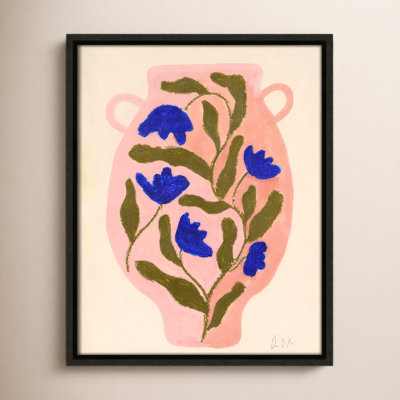 Vase No. 01 Print by Camilla Bergqvist