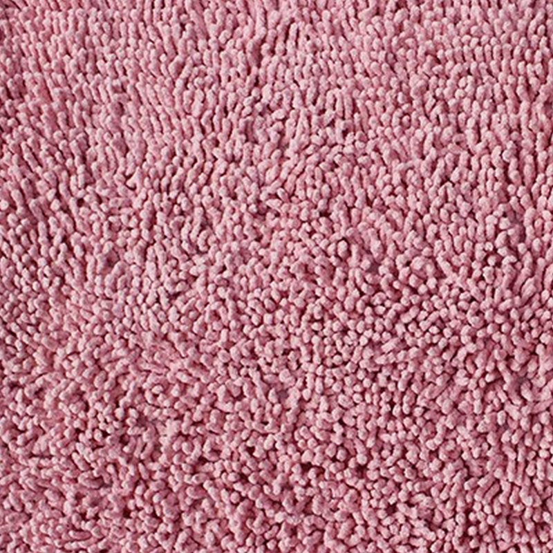 Simlai 100% Cotton Tufted Round Bath Rug, Machine Washable Super Absorbent 30" Round Bathroom Rug, Pink