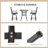 2 - Person Patio Dining Set Square Table-1832074926