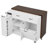 102.3" Kitchen Island With Extendable Dining Table, Kitchen Rolling Island Cart With Trash Storage Cabinet, 3-Tier Pull-Out Spice Rack, Mobile Island Table On Wheels For Kitchen, Dining Room,White-1039539124