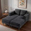 Chaise longue moderne à combinaison libre avec accoudoirs à double couche-1555463924