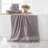 6 Piece Bath Towel Set 100% Cotton, Soft and Absorbent, Charcoal Gray-846893158