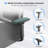 Ergonomic Office Chair,Mesh Desk Chair With Adjustable Lumbar Support And Headrest,Comfy Computer Chair With 3D Armrest Recling Swivel Chair For Home And Office