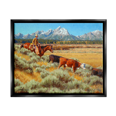 " Western Ranch Horse Cattle " by Jimmy Dyer